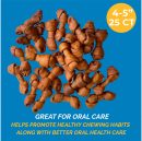 4-5" Rawhide Bones for dogs | Premium Rawhide Chews (50 Count)