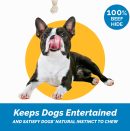 2-3" Inches Rawhide Bones Chews for Small Dogs(50 Count) 100% Natural  | Premium Raw Hides Bulk Treats
