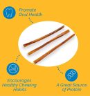 BULLY STICKS for Dogs 6 Inches - 1 Pound  | 100% Natural Dog Chews