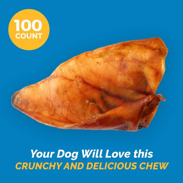 PIG EARS for Dogs Large or Whole sizes -  100% Natural Pork Ears Full of Protein for Your Pet By 123 Treats - Image 22
