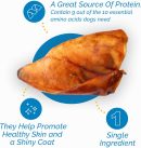 PIG EARS for Dogs Large or Whole sizes -  100% Natural Pork Ears Full of Protein for Your Pet By 123 Treats