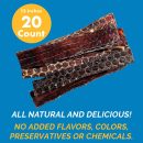 Beef Gullet Chews for Dogs (12 inches - 20 Count) All Natural Beef Treats