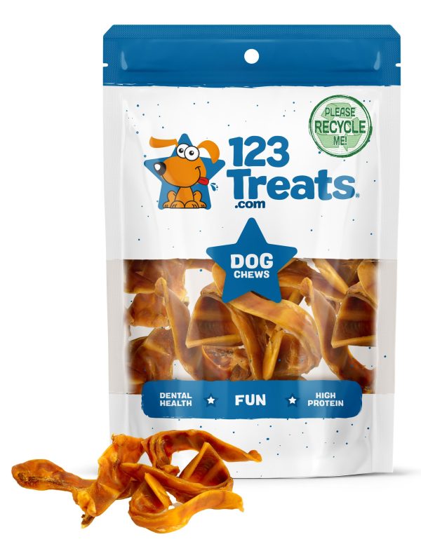 Pig Ears Strips for Dogs (8 Oz & 1, 5 pounds) 100% Natural bite size Pork Dog Chews From 123 Treats - Image 16