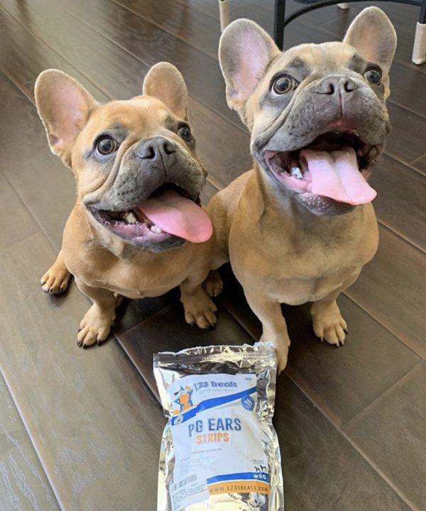 Pig Ears Strips for Dogs (8 Oz & 1, 5 pounds) 100% Natural bite size Pork Dog Chews From 123 Treats - Image 7