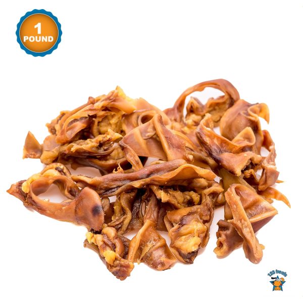 Pig Ears Strips for Dogs (8 Oz & 1, 5 pounds) 100% Natural bite size Pork Dog Chews From 123 Treats - Image 12