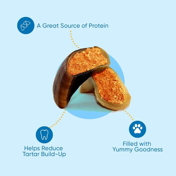 Stuffed Hooves chews for dogs Variety pack (10 Count) - Image 2